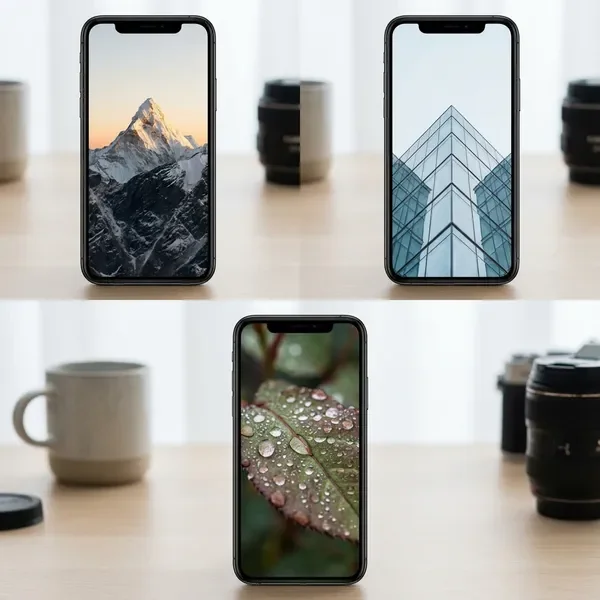 רקע מינימליסטי בגוני בז' וקרם