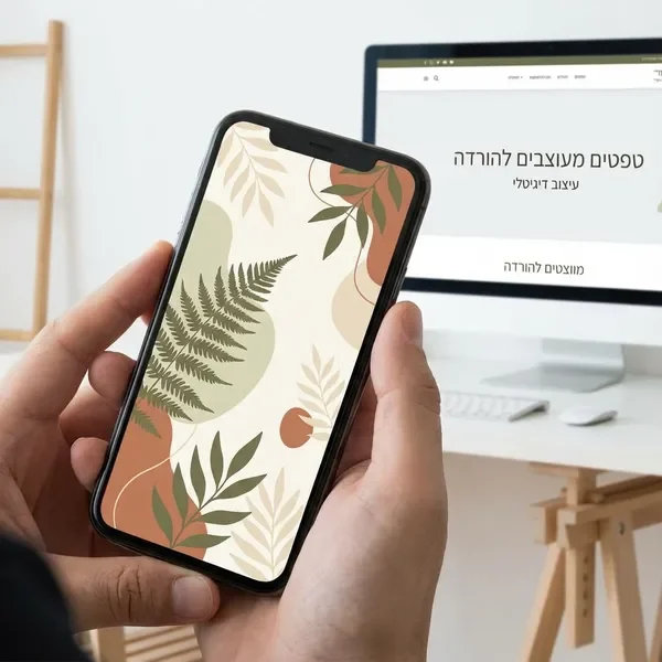 רקע גיאומטרי מינימליסטי עם זהב